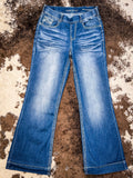 Cowgirl Tuff UltraBreathe Shattered Pull - On Trouser Jeans - Apparel - Cowgirl Tuff Company - Bronco Western Supply Co.