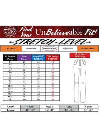 Cowgirl Tuff Unbroken Trouser Jeans – Apparel from Bronco Western Supply Co.