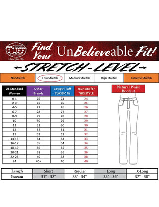Cowgirl Tuff Western Spirit Bootcut Jeans – Apparel from Bronco Western Supply Co.