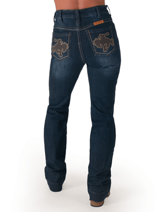 Cowgirl Tuff Wild & Wooly Relaxed Bootcut Jeans – Apparel from Bronco Western Supply Co.