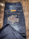 Cowgirl Tuff Wild & Wooly Relaxed Bootcut Jeans - Apparel - Cowgirl Tuff Company - Bronco Western Supply Co.
