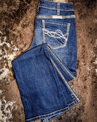 Cowgirl Tuff ZigZag Bootcut Jeans – Apparel from Bronco Western Supply Co.