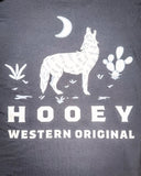 Coyote Hooey T-Shirt - Black - Shirts & Tops - Hooey - Bronco Western Supply Co.
