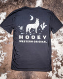 Coyote Hooey T-Shirt - Black - Shirts & Tops - Hooey - Bronco Western Supply Co.