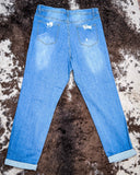 Coyote Trail High - Rise Mom Jeans - Apparel - Denim Zone USA - Bronco Western Supply Co.