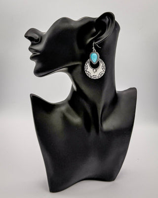 Crescent Bloom Dangle Fashion Earrings – Jewelry from Bronco Western Supply Co.