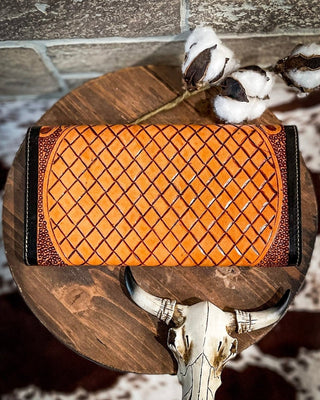 Myra Bag - Crimson Buds Wallet - Purses & Wallets - Myra Bag - Bronco Western Supply Co.