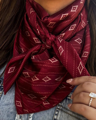 Crimson Dust Wild Rag – Accessories from Bronco Western Supply Co.