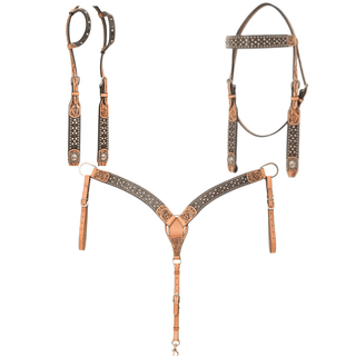 Crystal Collection Breast Collar and Headstall - Pieces Sold Separate – Horse Tack from Bronco Western Supply Co.