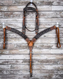 Crystal Collection Breast Collar and Headstall - Pieces Sold Separate - Horse Tack - Rafter T Ranch Co. - Bronco Western Supply Co.