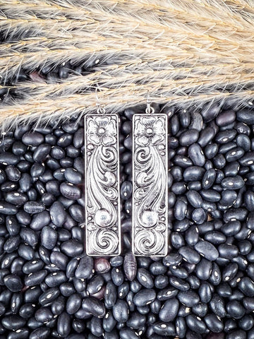 Dakota Dangle Fashion Earrings - Jewelry - Blue Tortoise - Bronco Western Supply Co.