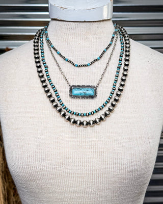 Dakota Vale Layered Pearl Necklace – Jewelry from Bronco Western Supply Co.