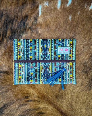 Dallas Velvet Makeup Bag by Makeup Junkie Bags – Accessories from Bronco Western Supply Co.