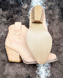 Dangerous Ankle Bootie in Light Tan By Very G - Women's Shoes - Very G - Bronco Western Supply Co.