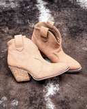 Dangerous Ankle Bootie in Light Tan By Very G - Women's Shoes - Very G - Bronco Western Supply Co.