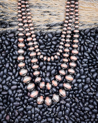 Del Rio Layered Fashion Necklace - Copper – Jewelry from Bronco Western Supply Co.
