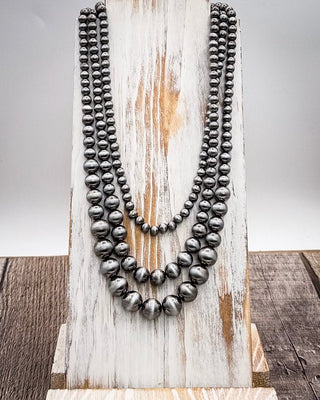 Del Rio Layered Fashion Necklace - Silver – Jewelry from Bronco Western Supply Co.