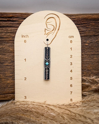 Delaney Bar Dangle Earrings – Jewelry from Bronco Western Supply Co.