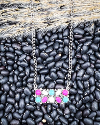 Desert Bloom Bar Fashion Necklace – Jewelry from Bronco Western Supply Co.