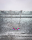 Desert Bloom Bar Fashion Necklace - Jewelry - Blue Tortoise - Bronco Western Supply Co.