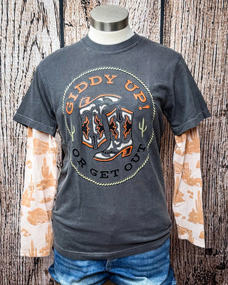 Desert Burnout Mesh Top - Ivory/Beige – Apparel from Bronco Western Supply Co.