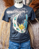 Desert Child Graphic Tee - Distressed Charcoal - Shirts & Tops - The Way Down South - Bronco Western Supply Co.