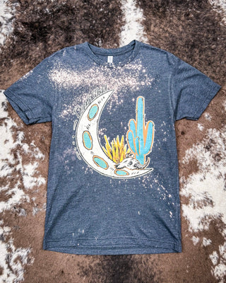 Desert Child Graphic Tee - Distressed Charcoal – Shirts & Tops from Bronco Western Supply Co.