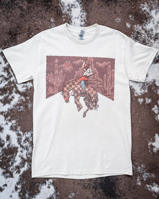 Desert Current Rhinestone Rodeo Tee in Tan – Apparel from Bronco Western Supply Co.