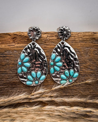 Desert Dancer Teardrop Earrings – Jewelry from Bronco Western Supply Co.