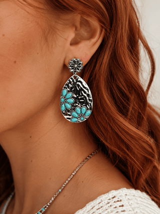 Desert Dancer Teardrop Earrings – Jewelry from Bronco Western Supply Co.