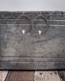 Desert Darling Pink Conch Hoops - Jewelry - The Bijoux Fab - Bronco Western Supply Co.