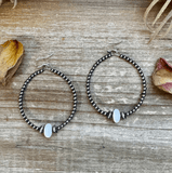 Desert Darling Pink Conch Hoops - Jewelry - The Bijoux Fab - Bronco Western Supply Co.