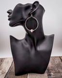 Desert Darling Pink Conch Hoops - Jewelry - The Bijoux Fab - Bronco Western Supply Co.