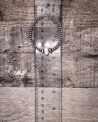 Desert Darling Pink Conch Hoops – Jewelry from Bronco Western Supply Co.