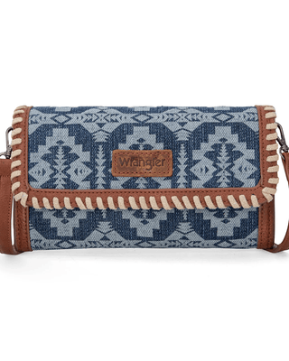 Desert Dawn Aztec Wristlet in Jean by Wrangler – Purses & Wallets from Bronco Western Supply Co.