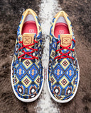 Desert Drift Twisted X Kicks - Blue Multi Aztec - Women's Shoes - Twisted X - Bronco Western Supply Co.