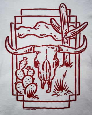Desert Hollow Graphic Tee in Natural – Apparel from Bronco Western Supply Co.