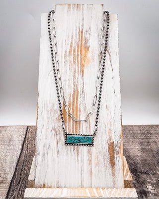 Desert Mirage Layered Fashion Necklace – Jewelry from Bronco Western Supply Co.