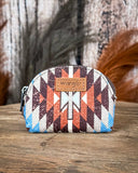 Desert Sky Aztec Wristlet Wallet Set in Coffee by Wrangler - Purses & Wallets - Montana West - Bronco Western Supply Co.