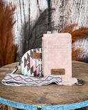 Desert Sky Aztec Wristlet Wallet Set in Dark Pink by Wrangler - Purses & Wallets - Montana West - Bronco Western Supply Co.