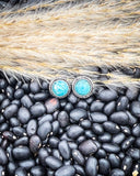 Desert Sky Fashion Stud Earrings - Jewelry - Blue Tortoise - Bronco Western Supply Co.