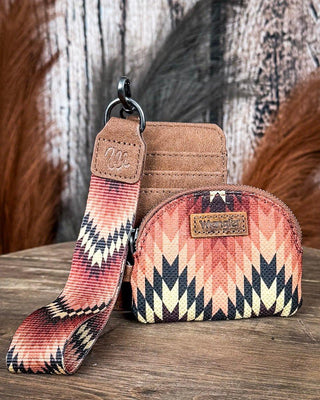 Desert Sky Wristlet Wallet Set in Brown by Wrangler – Purses & Wallets from Bronco Western Supply Co.