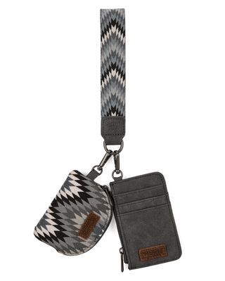 Desert Sky Wristlet Wallet Set in Gray by Wrangler – Purses & Wallets from Bronco Western Supply Co.