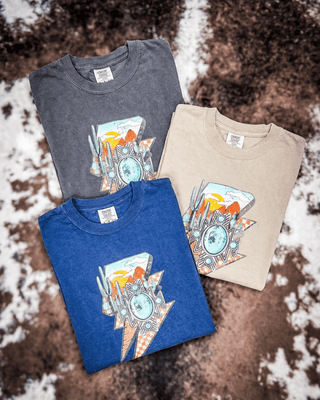 Desert Voltage Western Graphic Tee – Apparel from Bronco Western Supply Co.