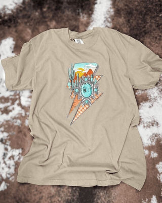 Desert Voltage Western Graphic Tee – Apparel from Bronco Western Supply Co.