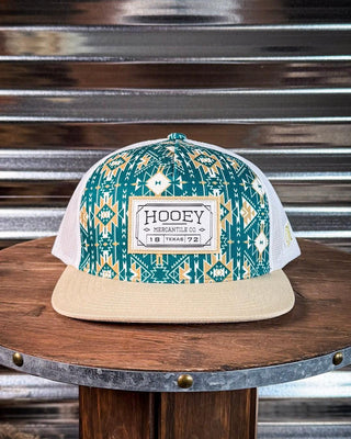 DOC Hooey Hat - Teal/Tan – Accessories from Bronco Western Supply Co.