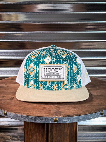 DOC Hooey Hat - Teal/Tan - Accessories - Hooey - Bronco Western Supply Co.