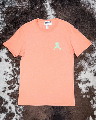 Doin' Cowgirl Sh*t Tee - Coral – Apparel from Bronco Western Supply Co.
