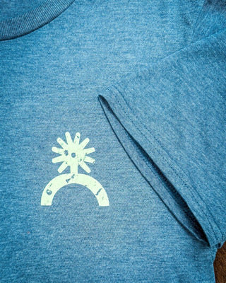 Doin' Cowgirl Sh*t Tee - Teal – Apparel from Bronco Western Supply Co.