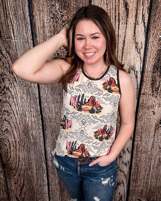 Dune Desert Tank Top – Apparel from Bronco Western Supply Co.